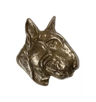 Bull Terrier - bas-relief de chien, petit décor, plaque réaliste avec chien de la marque Art-Dog