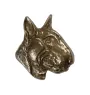 Bull Terrier, Bully - bas-relief of a dog, small decoration, realistic plaque with the Art-Dog brand