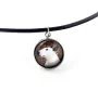 Bull Terrier, Bully - a set of jewelry in a box, necklace, earrings, bracelet, products from the Art-Dog brand