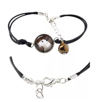 Bull Terrier, Bullterrier - Armband in einer Schachtel mit Ihrem Foto, femininer Schmuck, ein ausgezeichnetes Geschenk der Marke Art-Dog.