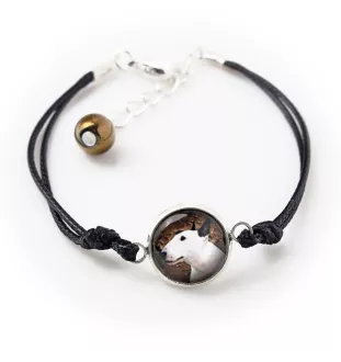 Bull Terrier, Bully - bracelet in a box with your photo, feminine jewelry, perfect gift from Art-Dog brand