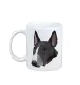 Bull Terrier - tasse avec une photo et un motif de chien géométrique Art-Dog