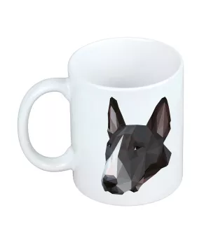 Bulterier kubek geometryczny Art-Dog