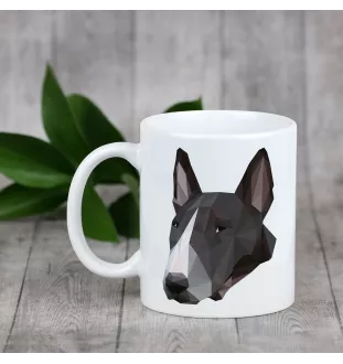 Bulterier kubek geometryczny Art-Dog