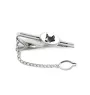 Bull Terrier, Bully - geometric tie clip with a picture and inscription from Art-Dog