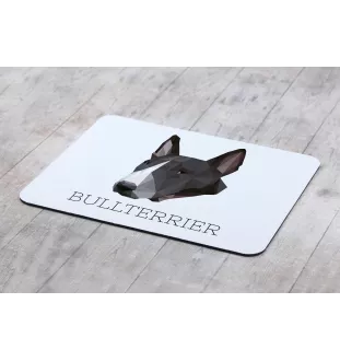 Bulterier podkładka geometryczny Art-Dog