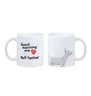 Bull Terrier, Bullterrier - Tasse mit Hund, Tasse mit Bild, personalisiertes Geschenk der Marke Art-Dog