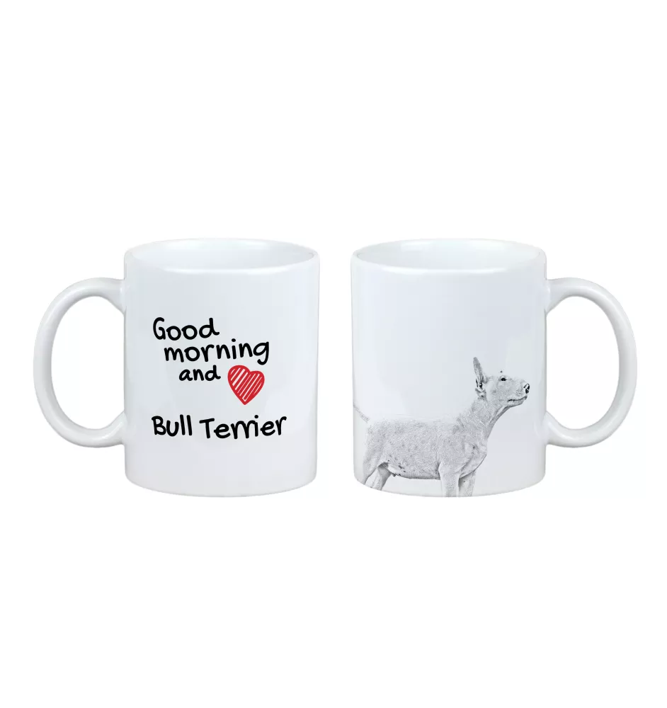 Bull Terrier, Bully - cup with a dog, cup with a photo, personalized gift from the Art-Dog brand