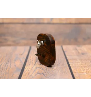 Bull Terrier, Bullterrier I - Leinenhalter, Hundemedaillehalter, Schlüsselhaken der Marke Art-Dog