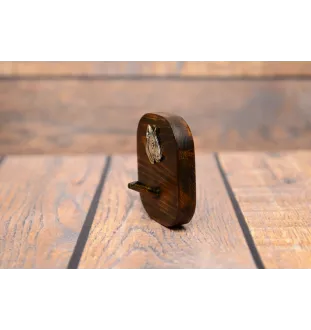 Bull Terrier, Bully III - leash hanger, medal hanger with dog, key hook from Art-Dog brand