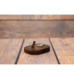 Bull Terrier, Bully III - leash hanger, medal hanger with dog, key hook from Art-Dog brand