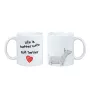 Bull Terrier, Bully - cup with a dog, cup with a photo, personalized gift from the Art-Dog brand