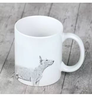 Bull Terrier - tasse avec chien, une tasse joyeuse pour les amoureux des chiens, un cadeau personnalisé de la marque Art-Dog