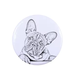 Französische Bulldogge - Damen Schmuck mit dem Bild eines Hundes, handgefertigtes Produkt, Möglichkeit, Ihr eigenes Foto hinzuzufügen, Marke Art-Dog