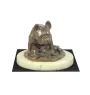 Buldog francuski I statuetka na piaskowym kamieniu Art-Dog