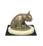 Buldog francuski I statuetka na piaskowym kamieniu Art-Dog
