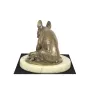Buldog francuski I statuetka na piaskowym kamieniu Art-Dog