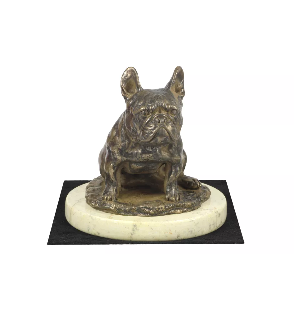 Französische Bulldogge II - Hundestatue, Hundesilhouettefigur, Trophäe für die Hundeausstellung der Marke Art-Dog