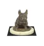 Buldog francuski II statuetka na piaskowym kamieniu Art-Dog