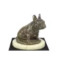 Bouledogue français II - statuette de chien, figurine de silhouette de chien, trophée pour exposition de chiens de la marque Art-Dog