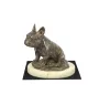 Bouledogue français II - statuette de chien, figurine de silhouette de chien, trophée pour exposition de chiens de la marque Art-Dog