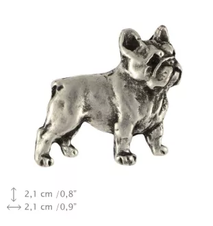 Bouledogue français I - boucles d'oreilles pendantes avec des chiens, bijoux charmants pour maman de chien, cadeau pour fille de la marque Art-Dog