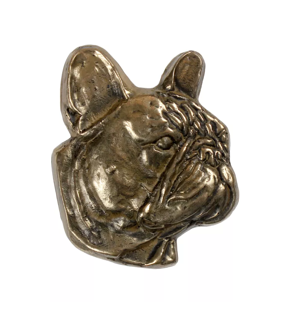 Französische Bulldogge - Gedenktafel mit Hund, personalisierten Dank, Auszeichnung, Diplom mit Widmung der Marke Art-Dog