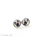 Bouledogue français - ensemble de bijoux dans une boîte, collier, boucles d'oreilles, bracelet, produits de la marque Art-Dog