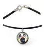 Bouledogue français - collier dans une boîte, élégant bijou, pendentif de la marque Art-Dog