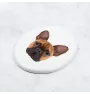 Buldog francuski płytka geometryczna Art-Dog