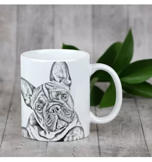Bouledogue français - tasse avec chien, tasse avec photo, cadeau personnalisé de la marque Art-Dog