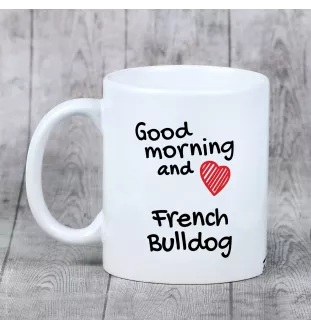 Französische Bulldogge - Tasse mit Hund, Tasse mit Bild, personalisiertes Geschenk der Marke Art-Dog