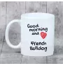 French Bulldog, Frenchie - cup with a dog, cup with a photo, personalized gift from the Art-Dog brand
