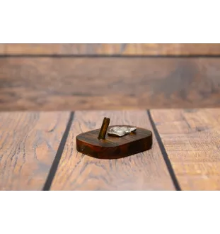 Buldog francuski II wieszak drewniany pojedynczy Art-Dog