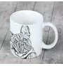 French Bulldog, Frenchie - cup with a dog, cheerful cup for a dog lover, personalized gift from the Art-Dog brand