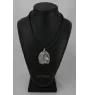 Afghan Hound, Tazi II - Dog necklace in gift box, silver-plated locket for dog fan, striking pendant by Art-Dog brand