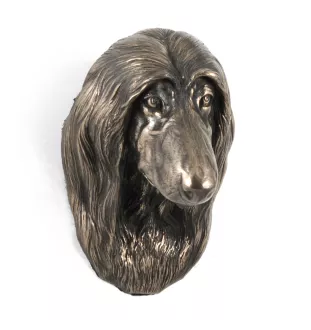 Levrier afghan, Tazi - Statue de chien, buste suspendu, décoration unique pour les amoureux des chiens par la marque Art-Dog