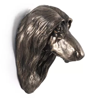 Levrier afghan, Tazi - Statue de chien, buste suspendu, décoration unique pour les amoureux des chiens par la marque Art-Dog