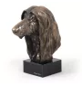 Afghan Hound, Tazi - Dog statue, bust on stone base, sculpture, trophy for dog show by Art-Dog brand