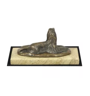 Afghanischer Windhund, Afghane - Hundestatue, Hundesilhouettefigur, Trophäe für die Hundeausstellung der Marke Art-Dog
