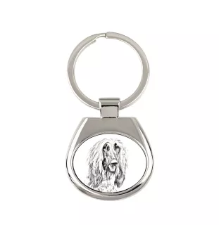 Afghanischer Windhund, Afghane - Schlüsselanhänger mit Hund, Anhänger mit Aufdruck, personalisierter Anhänger der Marke Art-Dog