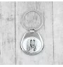 Afghan Hound, Tazi - keychain with a dog, keychain with a print, personalized pendant from the Art-Dog brand