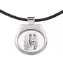 Afghan Hound, Tazi - dog necklace, personalized pendant with a photo, unique necklace for women and men by Art-Dog brand