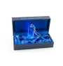 Afghan Hound, Tazi - Crystal key ring with dog photo, illuminated key ring, unique gift by Art-Dog brand