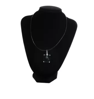 Levrier afghan, Tazi - Pendentif chien en cristal, collier photo, bijoux uniques par Art-Dog