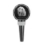 Afghan Hound, Tazi - Crystal bottle stopper, unique wine stopper with photo, personalised gift for sommelier by Art-Dog brand