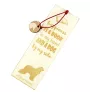 Afghan Hound, Tazi - dog bookmark, personalized bookmark, dog gadget for Art-Dog brand readers