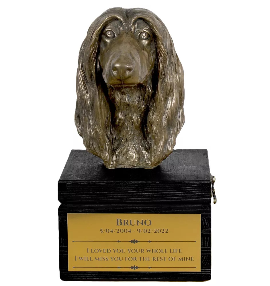 Chart afgański urny na pudełku czarne Art-Dog