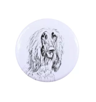 Chart afgański pierścionek z psem mały Art-Dog