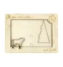 Kuchi dog, Afghan Shepherd, Sage Jangi - Photo frame, engraved wooden frame, a lovely gadget for the dog lover by Art-Dog